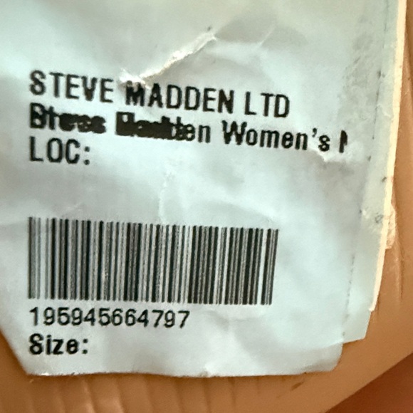 STEVE  MADDEN Tan Knee-High Boots SIZE 5.5 - Picture 3 of 7